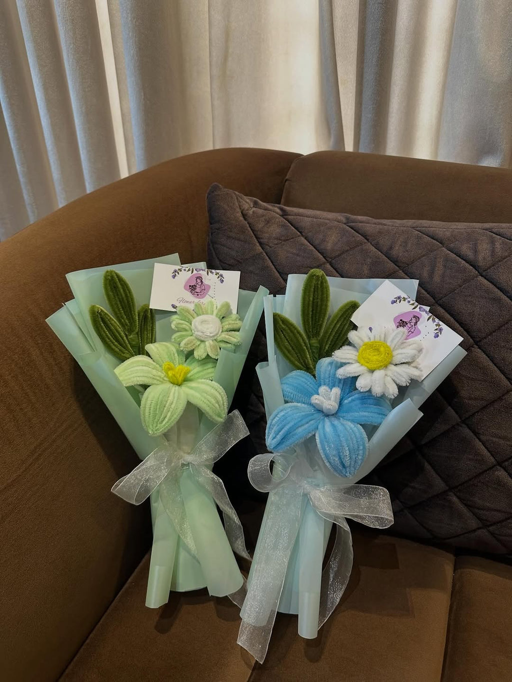 Pastel bouquets