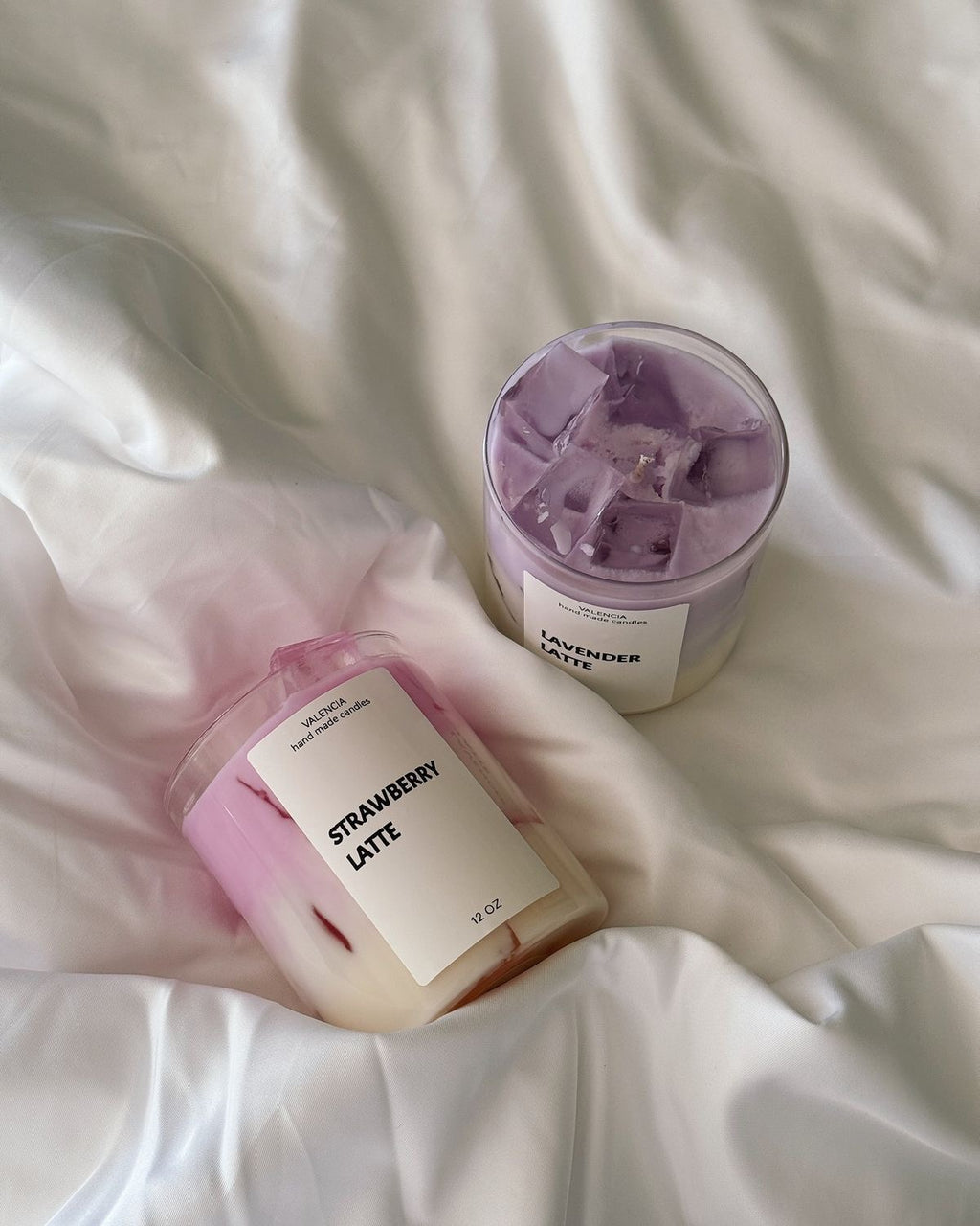 Strawberry & Lavender Latte