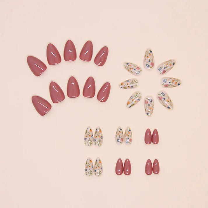 N-125 - Florals & Primrose Pink