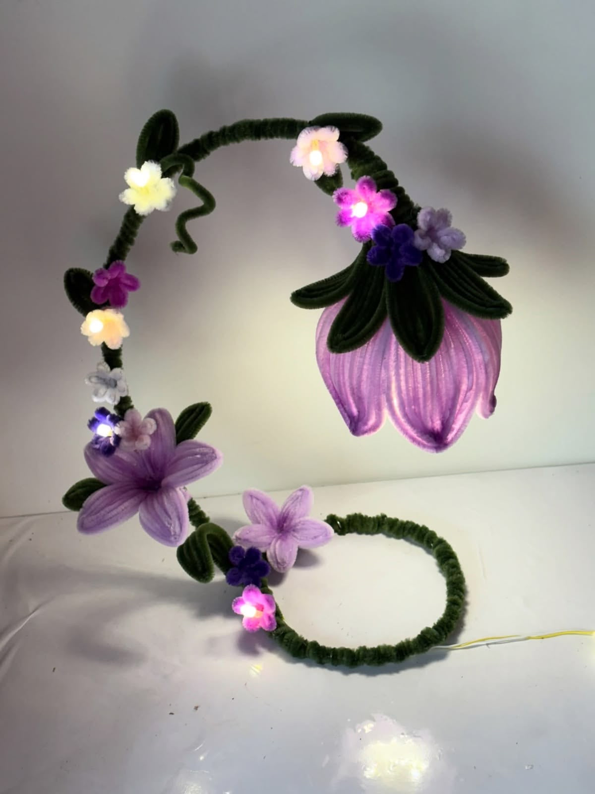 Purple lamp