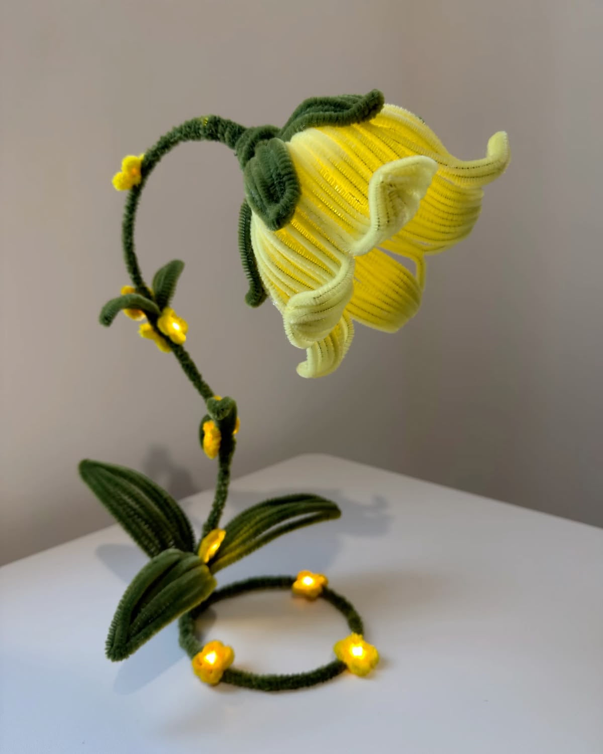 butter yellow lamp