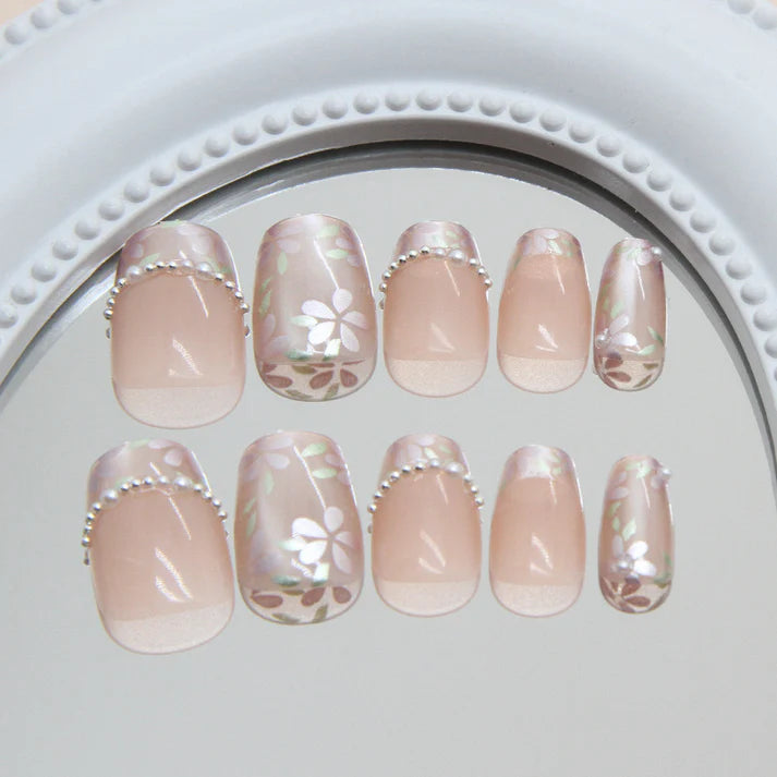 N-254-Pearly flowers